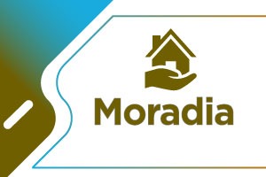 Uma mão segura uma casa - Moradia